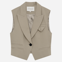 Copenhagen Muse CMTailor Waistcoat Winter Twig Melange - J BY J Fashion