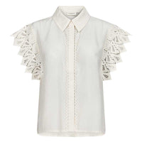 Copenhagen Muse CMMolly Shirt With Lace Jet Stream