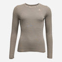 Costamani Clematis Embo Tee Black Sand Stripe