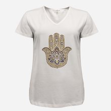 Costamani Hamsa t-shirt i hvid-1