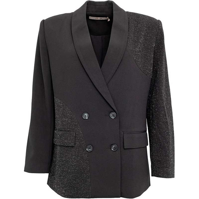 Costamani 2310906 Mixed Glitter Blazer Sort