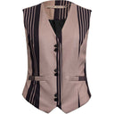 Costamani Cozzy Vest Black Stripe - J BY J Fashion