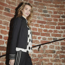 Costamani Madonna Jacket Black Stripe