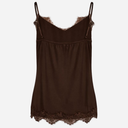 Coster Copenhagen CCH1004 Rosie Lace Top 349 Chocolate Brown