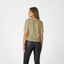 Coster Copenhagen CCH1119 Regular V-Neck T-Shirt 479 Dusty Olive