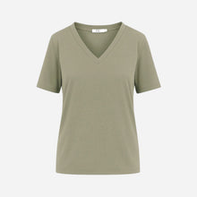 Coster Copenhagen CCH1119 Regular V-Neck T-Shirt 479 Dusty Olive