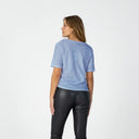 Coster Copenhagen CCH1119 Regular V-Neck T-Shirt 588 Powder Blue