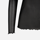 Coster Copenhagen Eve Mesh O-Neck Black
