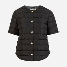 Coster Copenhagen Asta Quilted Short Sleeved Jacket Black