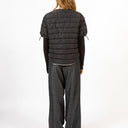 Coster Copenhagen Asta Quilted Short Sleeved Jacket Black