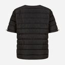 Coster Copenhagen Asta Quilted Short Sleeved Jacket Black