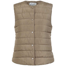 Coster Copenhagen Asta Quilted Vest Sand Olive - J BY J Fashion