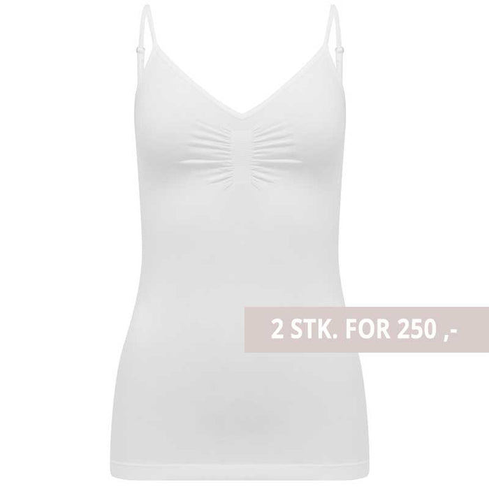 Coster Copenhagen CCH1000 Seamless Top Hvid - J BY J Fashion