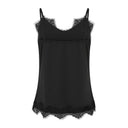 Coster Copenhagen CCH1004 Lace Top 100 Sort - J BY J Fashion