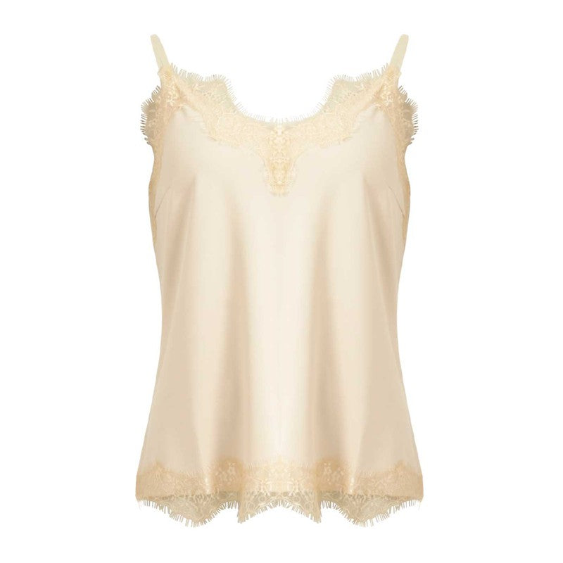 Coster Copenhagen CCH1004 Lace Top 331 Nude - J BY J Fashion