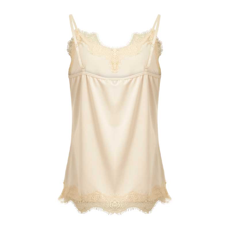 Coster Copenhagen CCH1004 Lace Top 331 Nude - J BY J Fashion