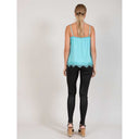 Coster Copenhagen CCH1004 Lace Top 585 Turkis - J BY J Fashion