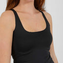 Coster Copenhagen CCH1017 Vida Tank Top Black - J BY J Fashion