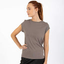 Coster Copenhagen CCH1100 Basic T-Shirt 383 Dark Mud - J BY J Fashion