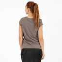Coster Copenhagen CCH1100 Basic T-Shirt 383 Dark Mud - J BY J Fashion
