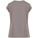 Coster Copenhagen CCH1100 Basic T-Shirt 383 Dark Mud - J BY J Fashion