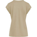 Coster Copenhagen CCH1100 Basic T-Shirt 406 Sand Olive - J BY J Fashion