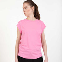Coster Copenhagen CCH1100 Basic T-Shirt 603 Pink - J BY J Fashion