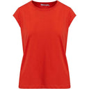 Coster Copenhagen CCH1100 Basic T-Shirt 605 Berry Red - J BY J Fashion