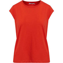 Coster Copenhagen CCH1100 Basic T-Shirt 605 Berry Red - J BY J Fashion