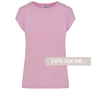 Coster Copenhagen CCH1100 Basic T-Shirt 615 Lyserød - J BY J Fashion