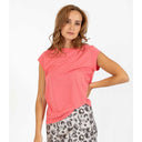 Coster Copenhagen CCH1100 Basic T-Shirt 637 Coral Paradise - J BY J Fashion