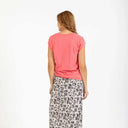 Coster Copenhagen CCH1100 Basic T-Shirt 637 Coral Paradise - J BY J Fashion