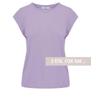 Coster Copenhagen CCH1100 Basic T-Shirt 824 Lilla - J BY J Fashion