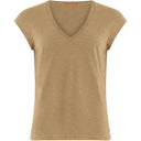 Coster Copenhagen CCH1101 V-Neck T-Shirt 307 Warm Sand