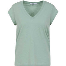 Coster Copenhagen CCH1101 V-Neck T-Shirt 462 Minty Green - J BY J Fashion