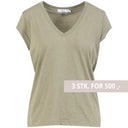 Coster Copenhagen CCH1101 V-Neck T-Shirt 479 Dusty Olive