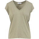 Coster Copenhagen CCH1101 V-Neck T-Shirt 479 Dusty Olive