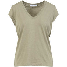 Coster Copenhagen CCH1101 V-Neck T-Shirt 479 Dusty Olive - J BY J Fashion