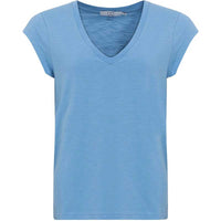 Coster Copenhagen CCH1101 V-Neck T-Shirt 572 Airy Blue
