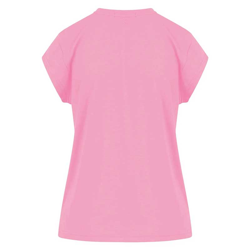 Coster Copenhagen CCH1101 V-Neck T-Shirt 615 Lyserød - J BY J Fashion