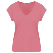 Coster Copenhagen CCH1101 V-Neck T-Shirt 654 Lyserød - J BY J Fashion