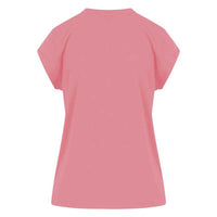 Coster Copenhagen CCH1101 V-Neck T-Shirt 654 Lyserød - J BY J Fashion