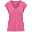 Coster Copenhagen CCH1101 V-Neck T-Shirt 691 Clear Pink