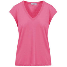 Coster Copenhagen CCH1101 V-Neck T-Shirt 691 Clear Pink - J BY J Fashion