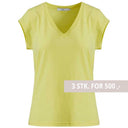Coster Copenhagen CCH1101 V-Neck T-Shirt 784 Warm Lemon