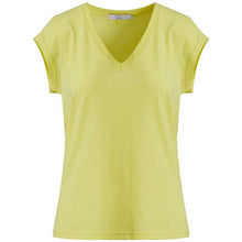 Coster Copenhagen CCH1101 V-Neck T-Shirt 784 Warm Lemon - J BY J Fashion