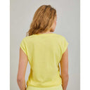 Coster Copenhagen CCH1101 V-Neck T-Shirt 784 Warm Lemon