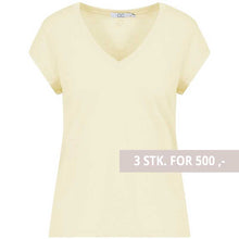 Coster Copenhagen CCH1101 V-Neck T-Shirt 790 Light Honey