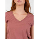 Coster Copenhagen CCH1101 V-Neck T-Shirt Apple Butter - J BY J Fashion