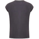 Coster Copenhagen CCH1101 V-Neck T-Shirt Dark Stone Grey - J BY J Fashion